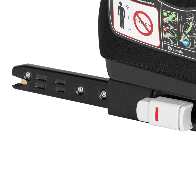 Lionelo Luuk Fix I-Size Black Carbon