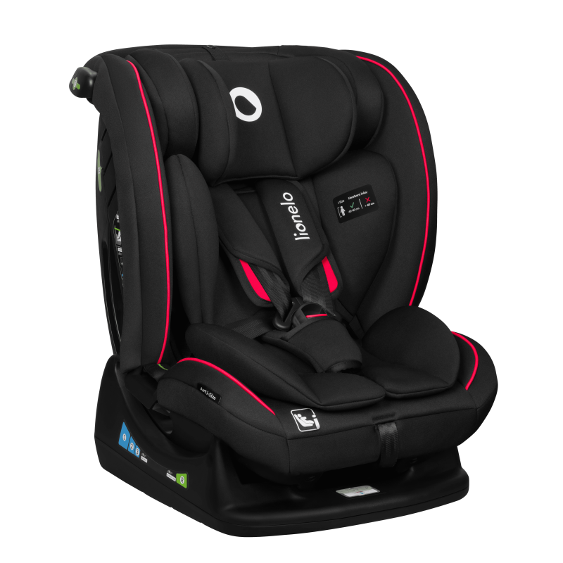 Lionelo Aart i-Size Black Carbon Red - Автокрісло 0-36 кг