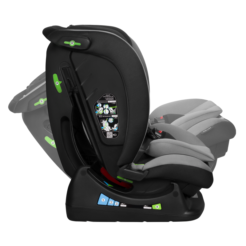 Lionelo Aart i-Size Grey Graphite - Автокрісло 0-36 кг