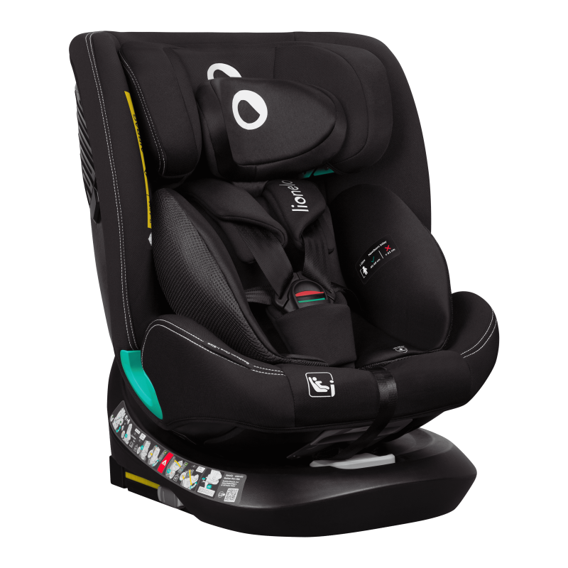 Lionelo Bastiaan One i-Size Black Carbon - Автокрісло