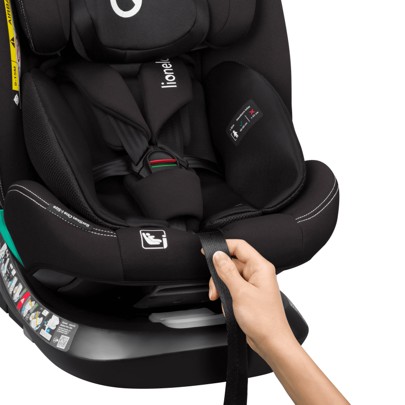 Lionelo Bastiaan One i-Size Black Carbon - Автокрісло