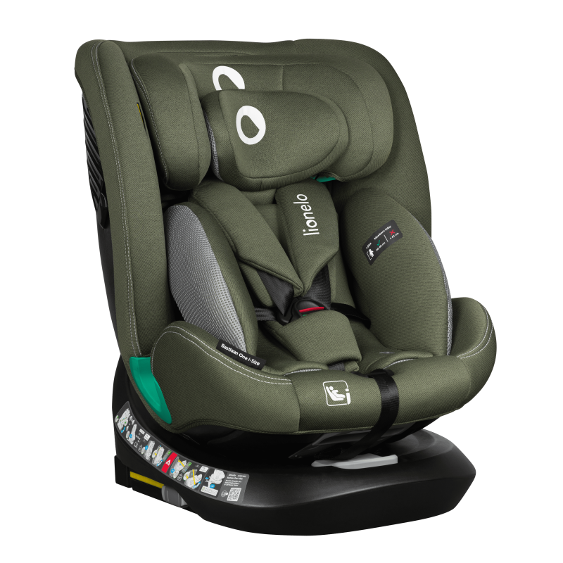 Lionelo Bastiaan One i-Size Green Olive - Автокрісло