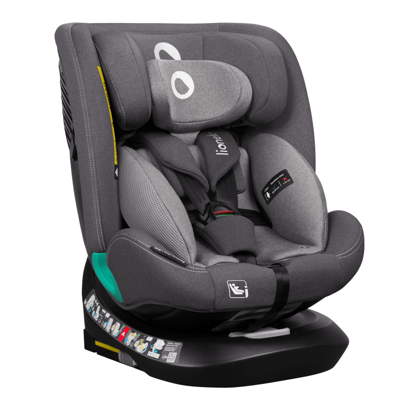 Lionelo Bastiaan One i-Size Grey Stone - Автокрісло