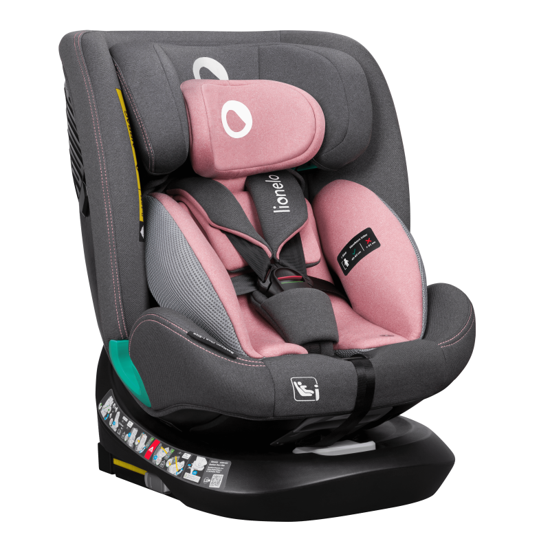 Lionelo Bastiaan One i-Size Pink Rose - Автокрісло