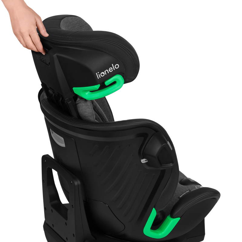 Lionelo ​​Harmony i-Size Grey Graphite Leather - Автокрісло