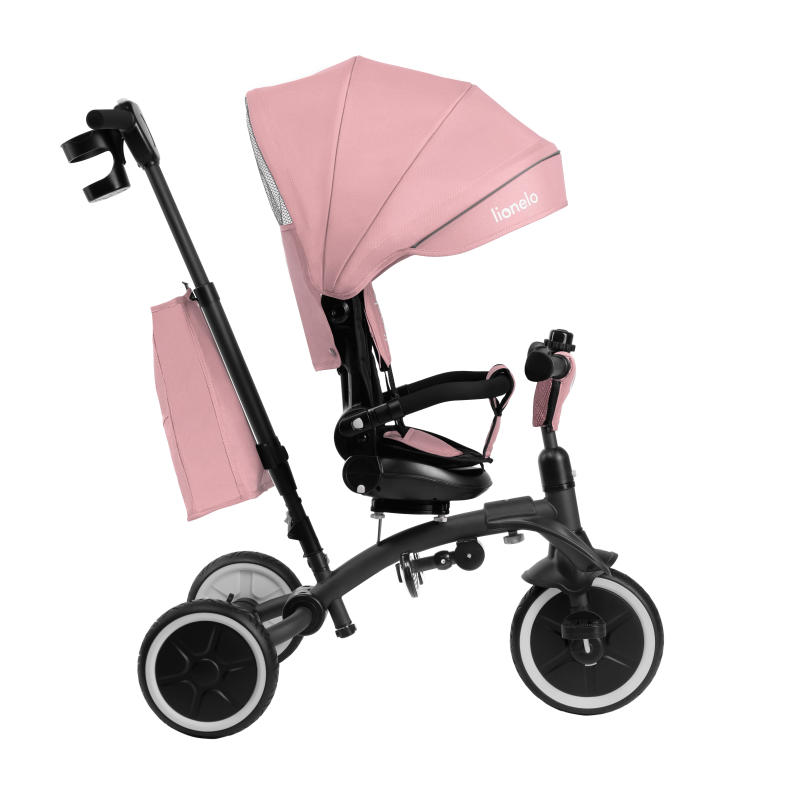 Lionelo Tris Plus Pink Rose - триколісний велосипед