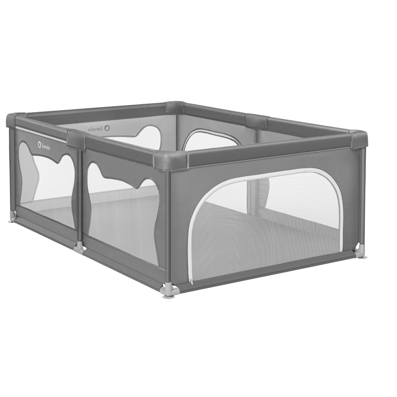 Lionelo Willow Grey Concrete - манеж