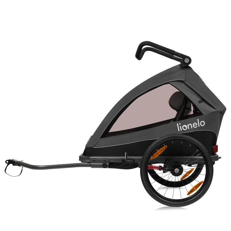 Lionelo Cama Grey Graphite - Велосипедний причіп з функцією коляски