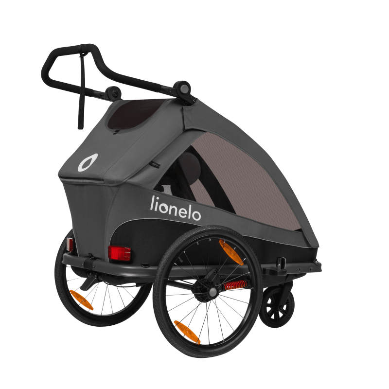Lionelo Cama Grey Graphite - Велосипедний причіп з функцією коляски