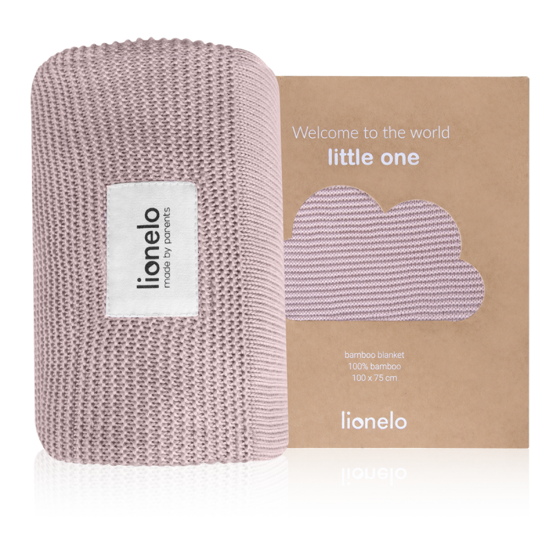 Lionelo Bamboo Blanket Pink - Бамбукова ковдра