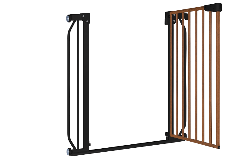 Lionelo Truus Slim Black Carbon Natural - Бар`єр безпеки