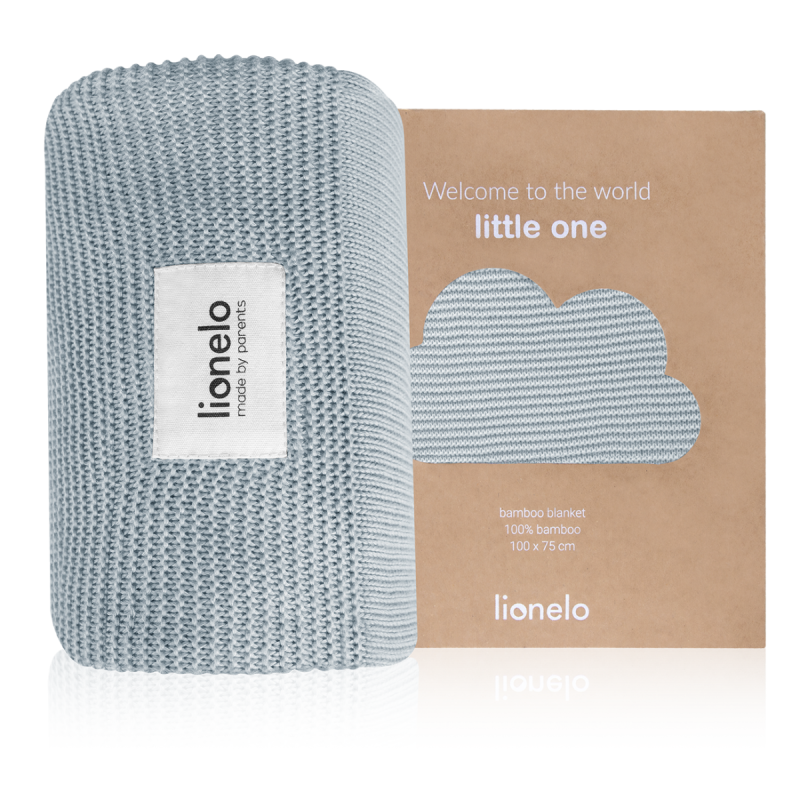 Lionelo Bamboo Blanket Grey - Бамбукова ковдра