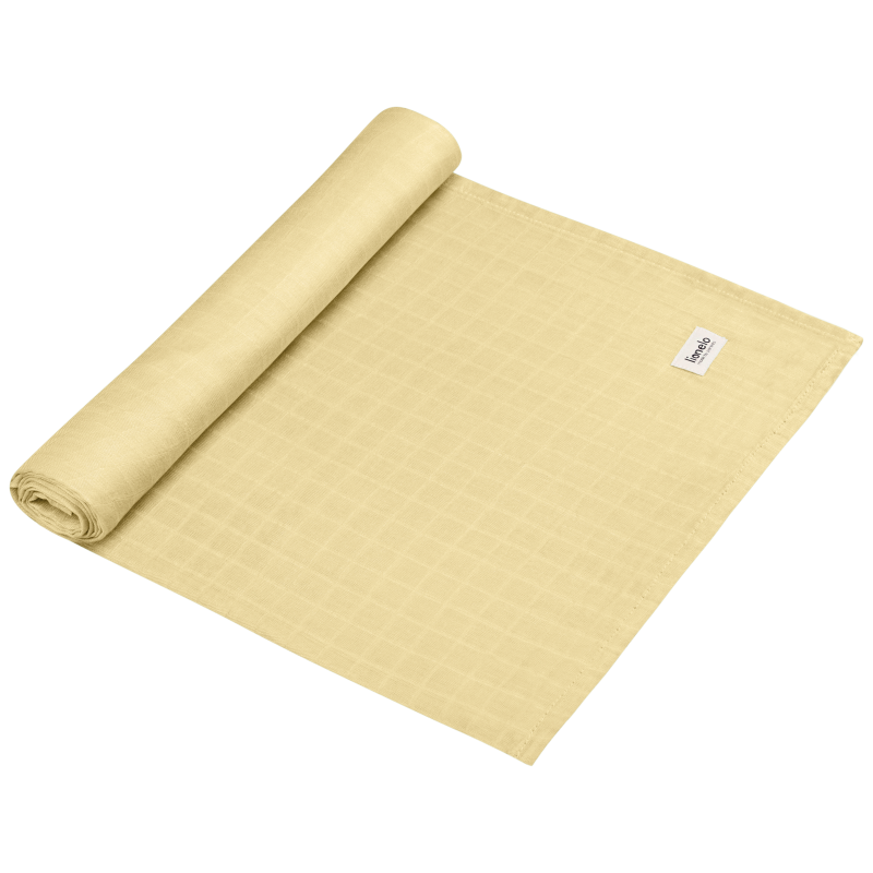 Lionelo Bamboo Swaddle Yellow Lemon - дитяча пелюшка