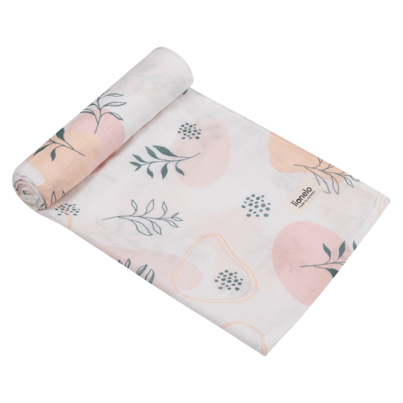 Lionelo Bamboo Set Leaf - Набір дитячих пелюшок