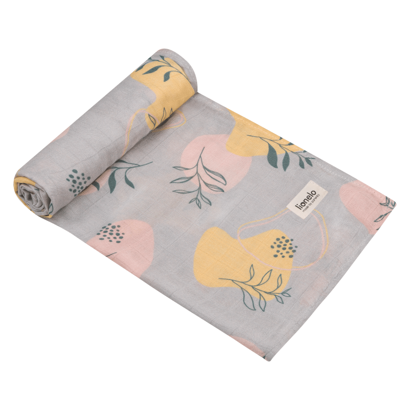 Lionelo Bamboo Set Leaf - Набір дитячих пелюшок