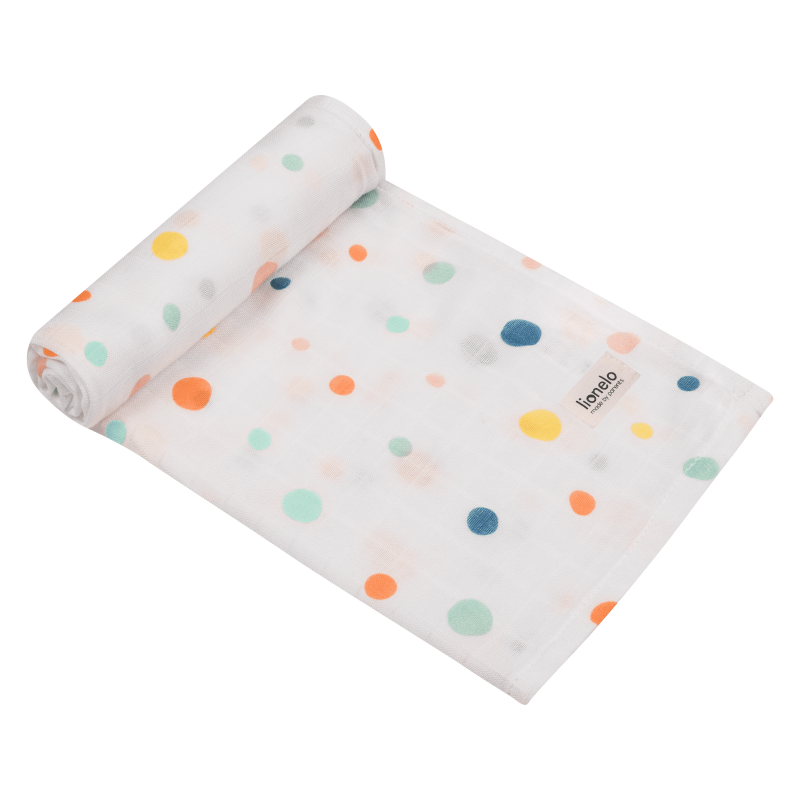 Lionelo Bamboo Set Dot - Набір дитячих пелюшок