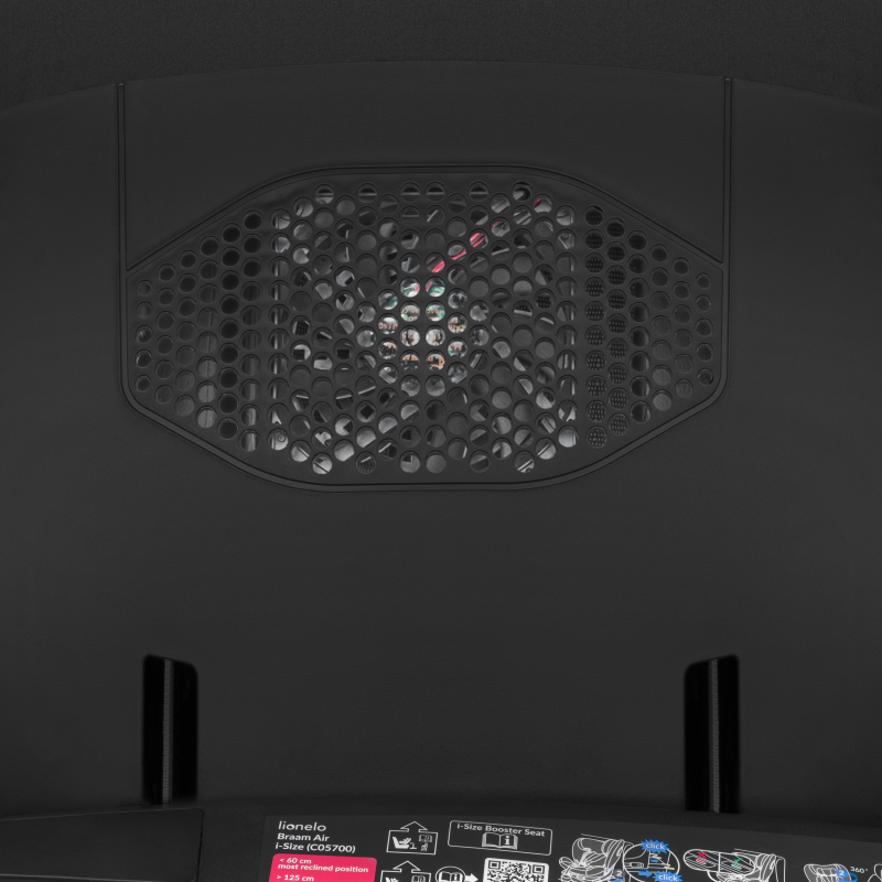 Lionelo Braam Air I-Size Black Carbon - Автокрісло 0-36 кг