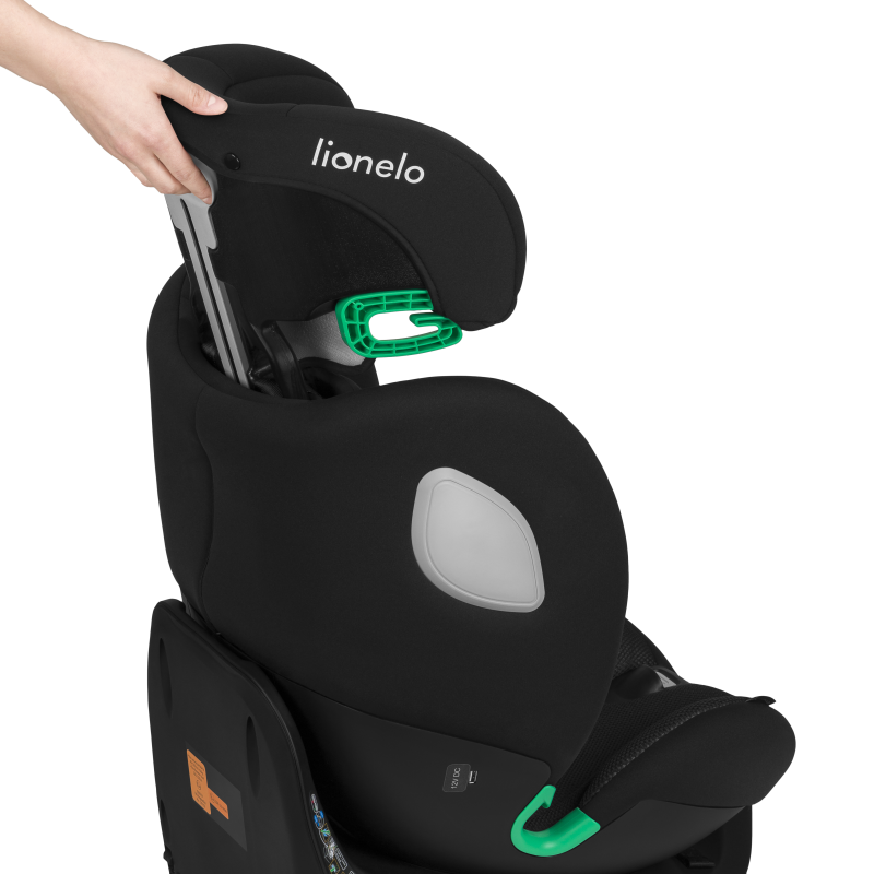 Lionelo Braam Air I-Size Black Carbon - Автокрісло 0-36 кг