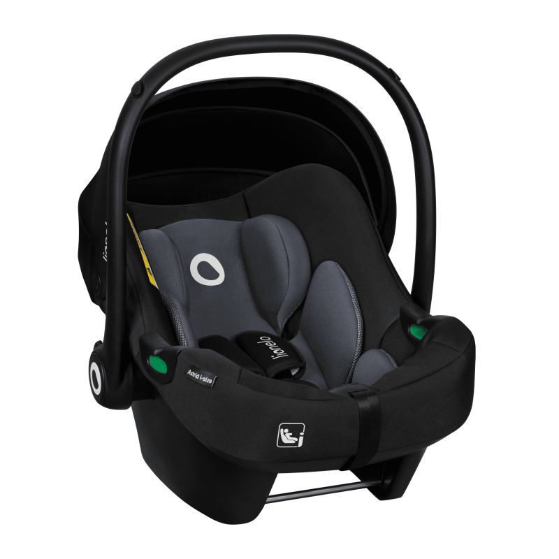 Lionelo Astrid I-Size Set Black Grey - Автокрісло
