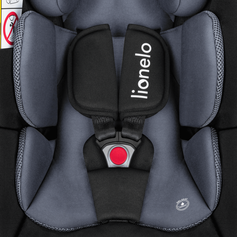 Lionelo Astrid I-Size Set Black Grey - Автокрісло