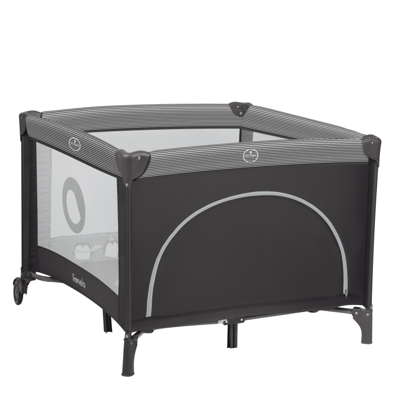 Lionelo Bonnie Grey Scandi - дитячий манеж