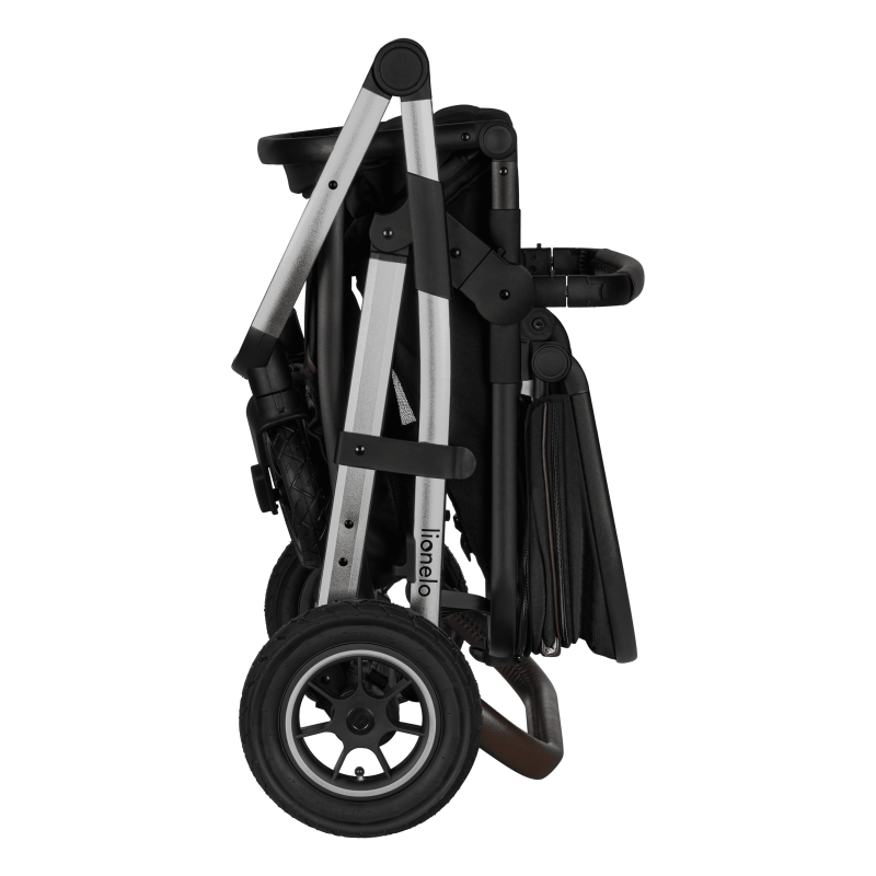 Lionelo Amber 3 в 1 Black Silver - Багатофункціональна коляска