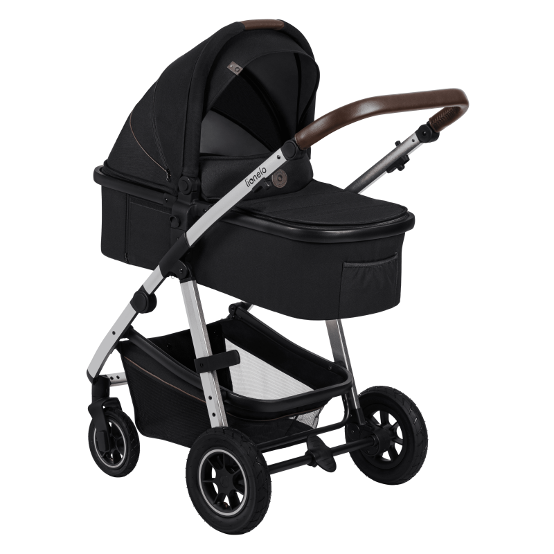 Lionelo Amber 3 в 1 Black Silver - Багатофункціональна коляска
