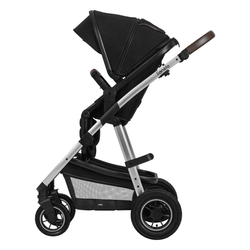 Lionelo Amber 3 в 1 Black Silver - Багатофункціональна коляска