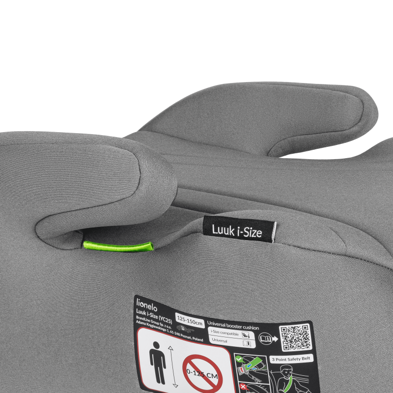 Lionelo Luuk I-Size Grey