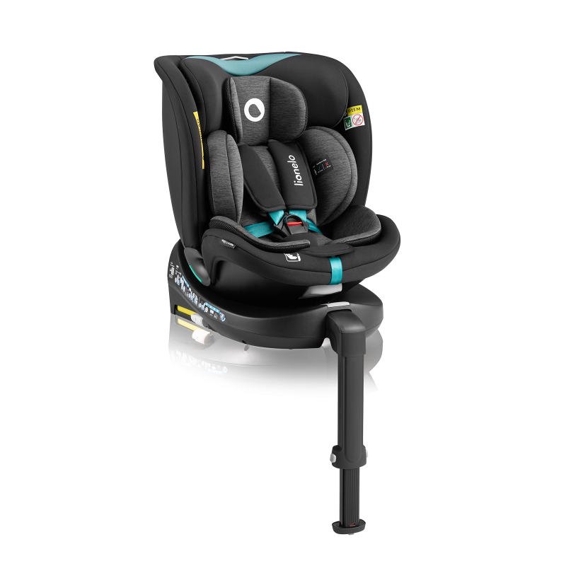 Lionelo Navy I-size Black Turquoise - Автокрісло