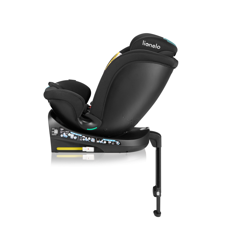 Lionelo Navy I-size Black Turquoise - Автокрісло