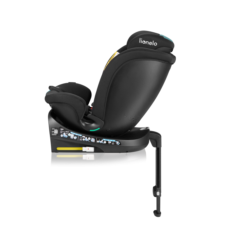 Lionelo Navy I-size Black Turquoise - Автокрісло