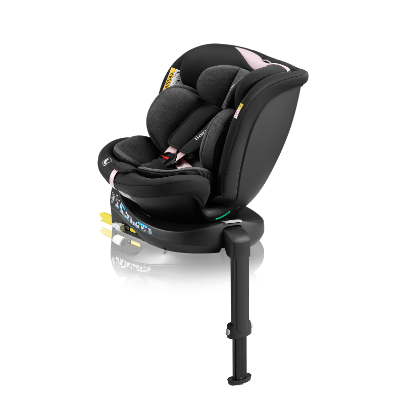 Lionelo Navy I-size Black Pink - Автокрісло