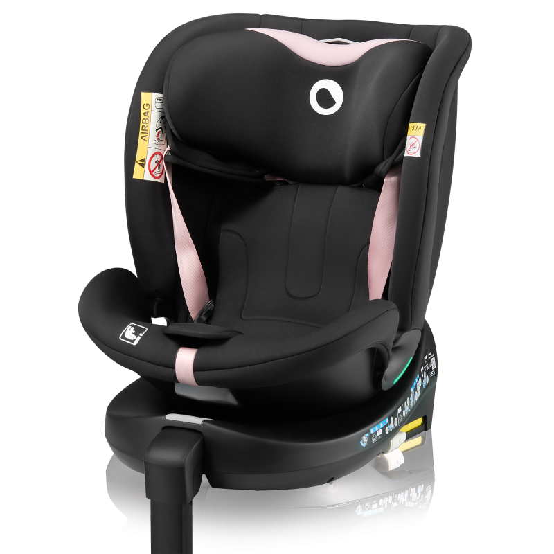 Lionelo Navy I-size Black Pink - Автокрісло