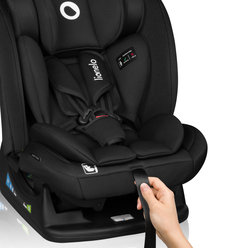 Lionelo Izzy I-Size Black Carbon - Автокрісло