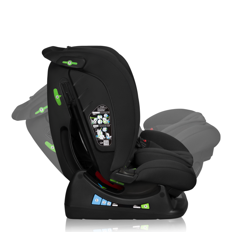 Lionelo Izzy I-Size Black Carbon - Автокрісло