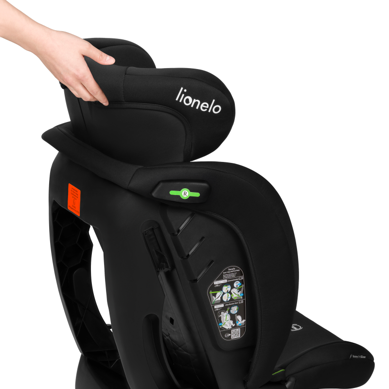 Lionelo Izzy I-Size Black Carbon - Автокрісло