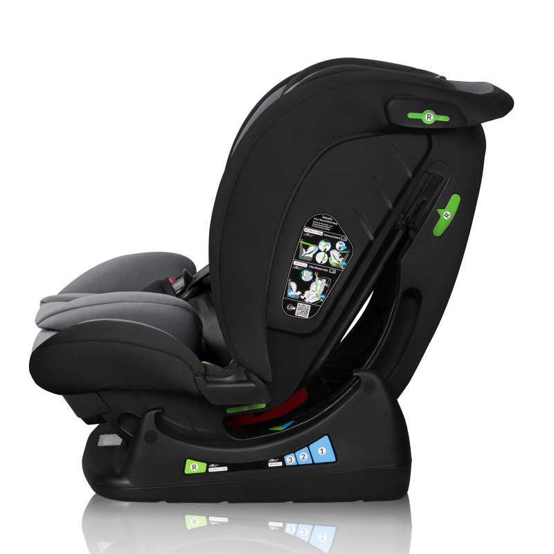 Lionelo Izzy I-Size Black Grey - Автокрісло