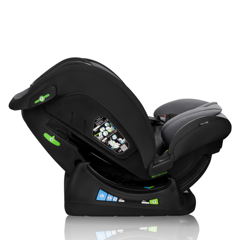 Lionelo Izzy I-Size Black Grey - Автокрісло