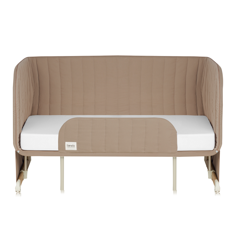 Lionelo Thomi Plus Beige Carmel - Приставне ліжечко