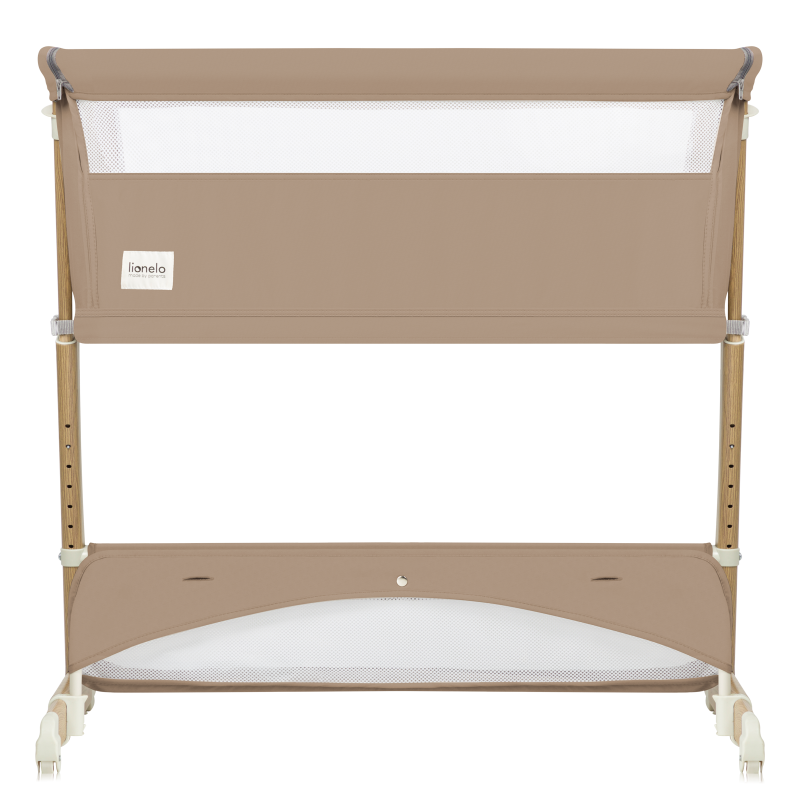 Lionelo Thomi Plus Beige Carmel - Приставне ліжечко