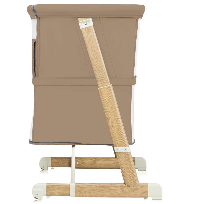 Lionelo Thomi Plus Beige Carmel - Приставне ліжечко