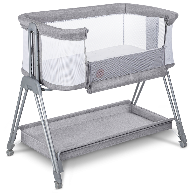 Lionelo Luna Grey Concrete - ліжко 2 в 1