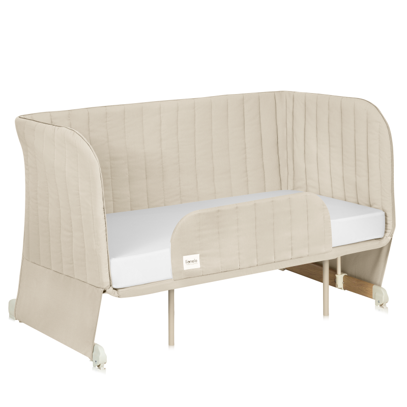 Lionelo Thomi Plus Beige Sand - Приставне ліжечко