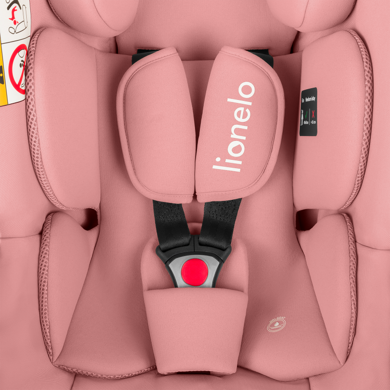 Lionelo Astrid i-Size Pink Coral - Автокрісло