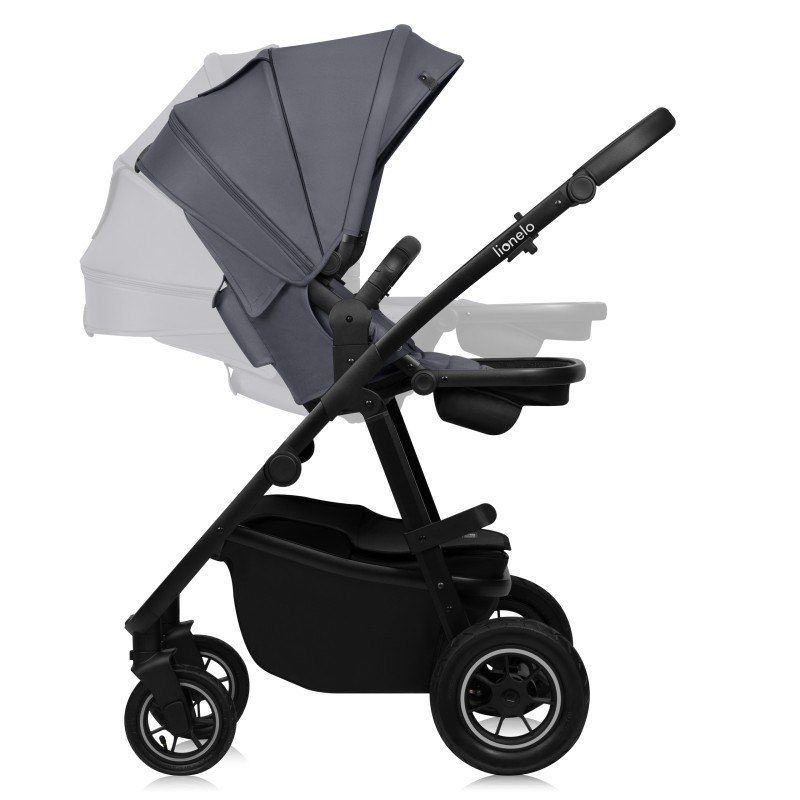 Lionelo Amber Plus Grey Graphite 3 в 1 - Багатофункціональна коляска