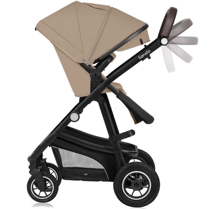 Lionelo Bianka 3 в 1 Beige Sand - Багатофункціональна коляска з сидінням