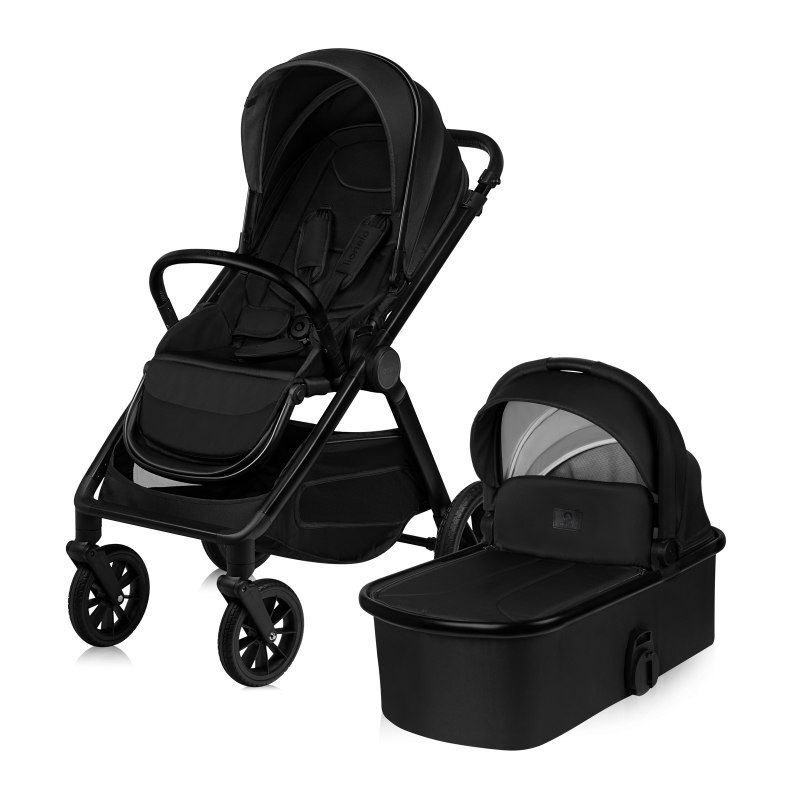 Lionelo Layla 2 в 1 Black Onyx - Багатофункціональна коляска з сидінням