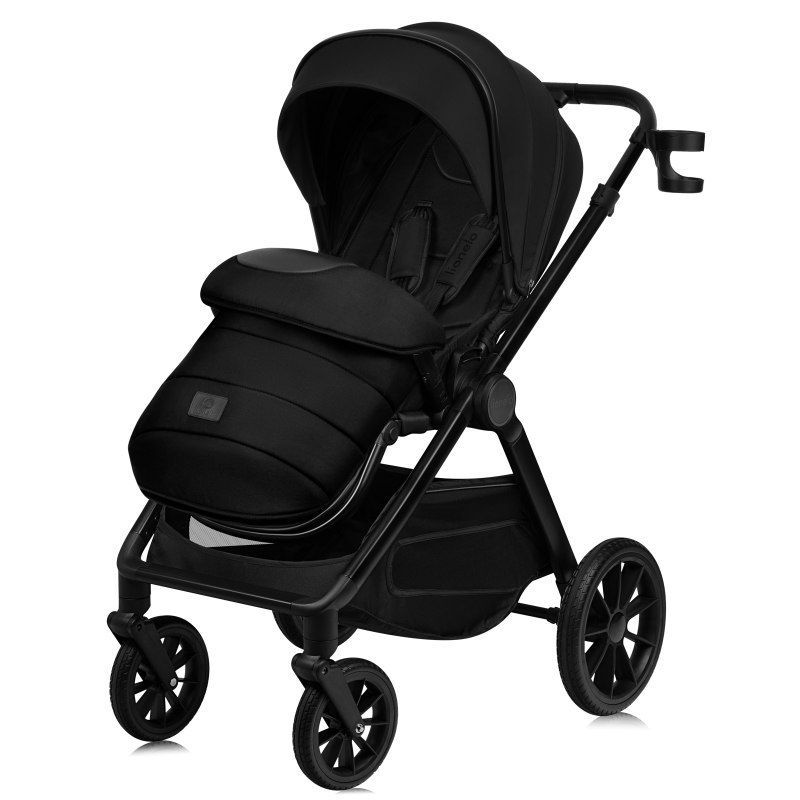 Lionelo Layla 2 в 1 Black Onyx - Багатофункціональна коляска з сидінням