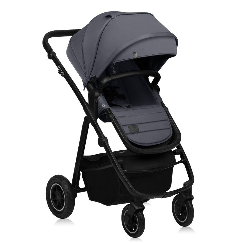 Lionelo Amber Plus 2 в 1 Grey Graphite - Багатофункціональна коляска